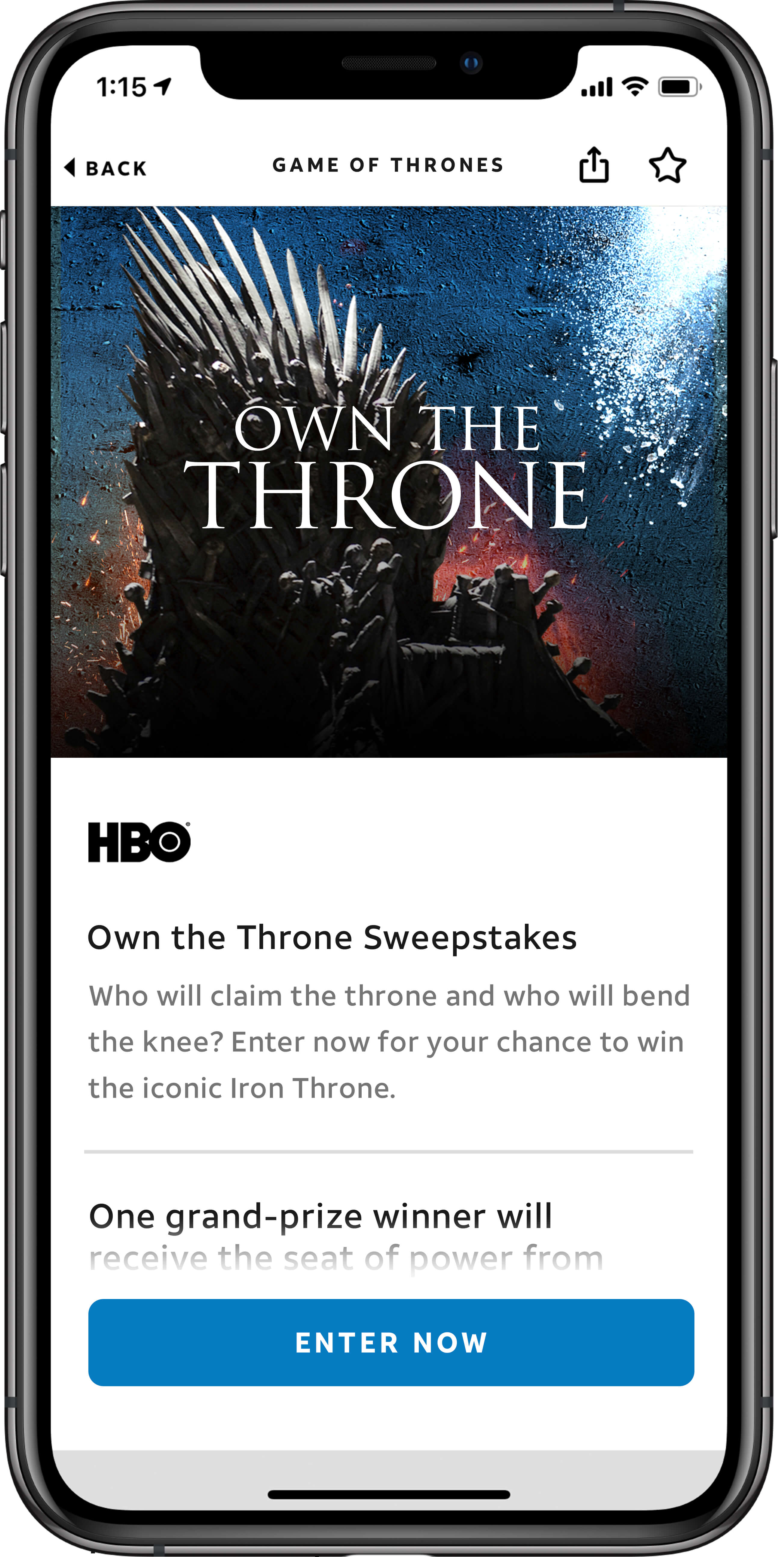 AT&T THANKS®: Own the Throne