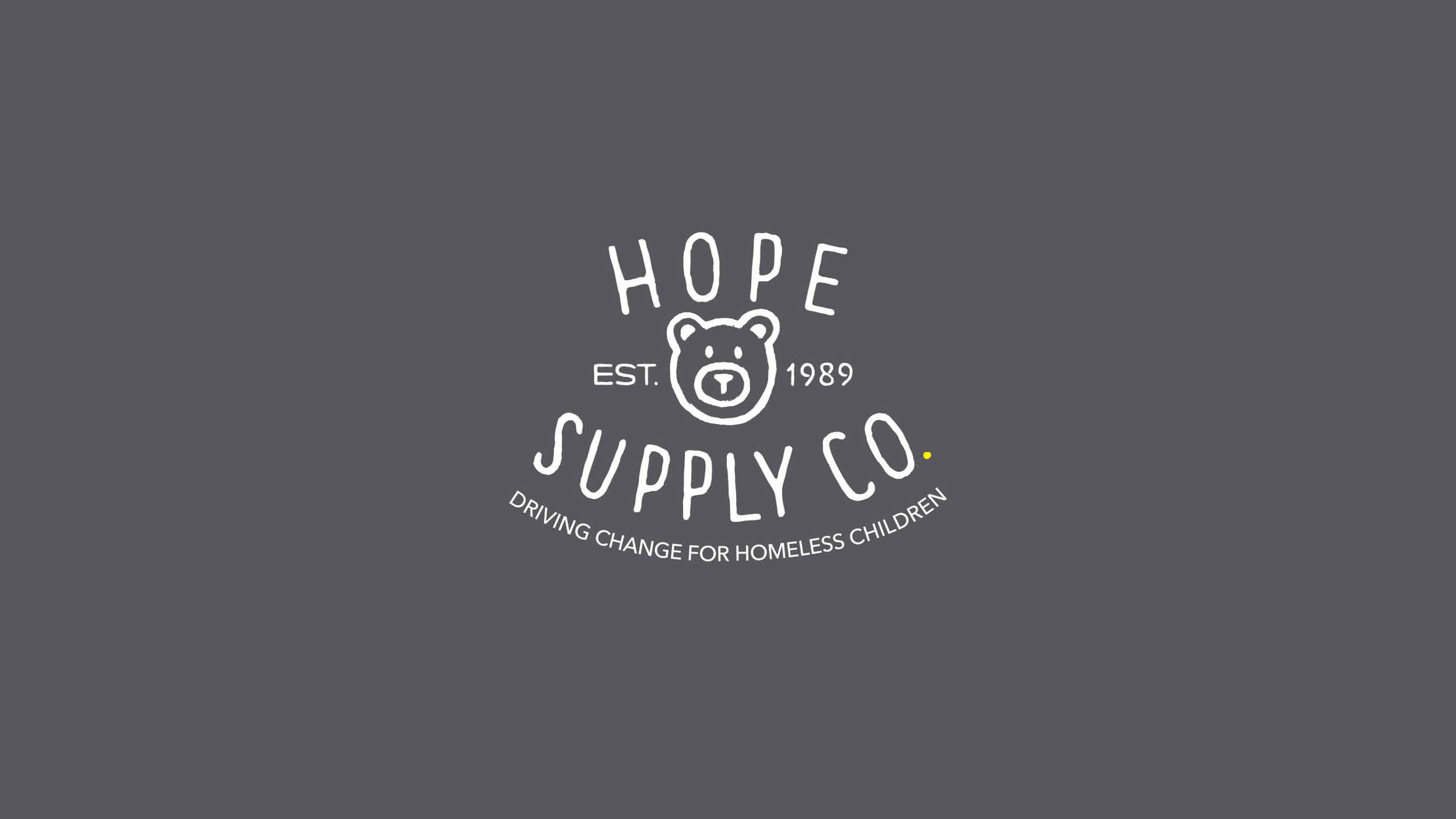 Hope Supply Co. | EST. 1989 | Driving Change for Homeless Children